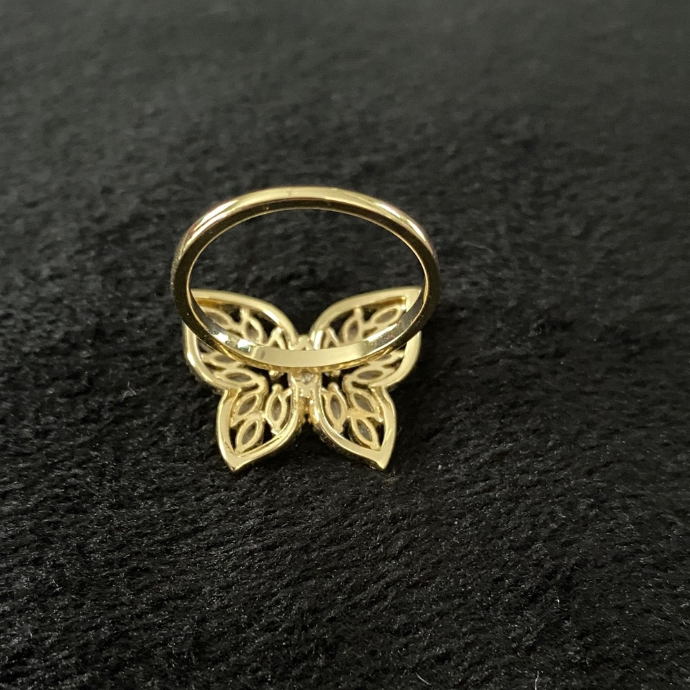Sparkle Allure Womens butterfly ring - Picture 8 of 10